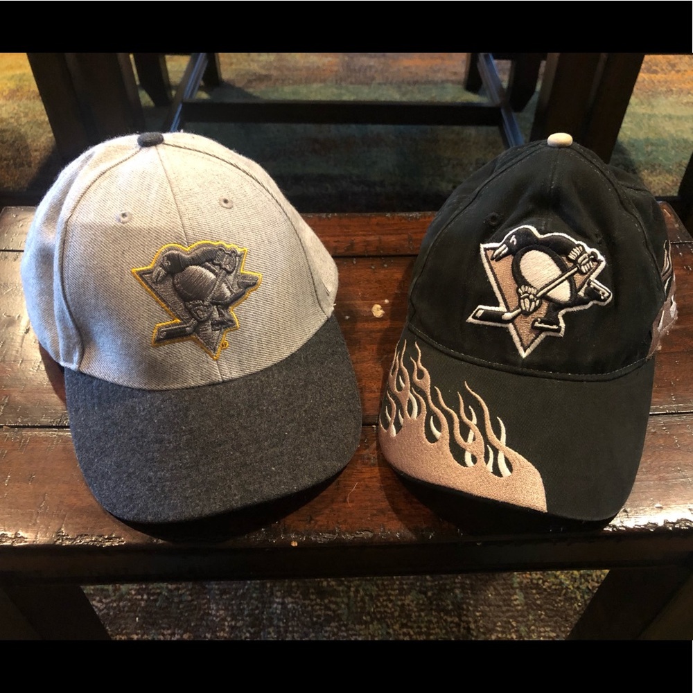 NHL Pittsburgh Penguins Hat Lot (See Description)